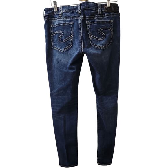 Silver Jeans Suki Mid Super Skinny Jeans Size W33/L31 - Picture 2 of 12